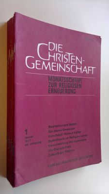 Die Christen-Gemeinschaft 1977 : Monatsschrift zur religi...