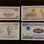 Vietnam 100 - 5000 Dong 1988-1991, P105-P108 UNC - pikkukuva 1