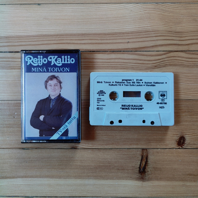 Reijo Kallio - Minä Toivon c-kasetti