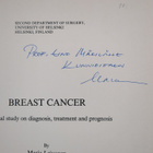 Marja Leivonen : Breast Cancer : a clinical study on diag... - pikkukuva 3
