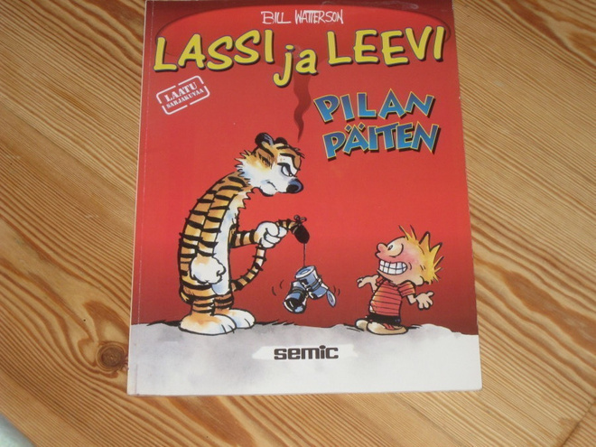 Watterson, Bill: Lassi ja Leevi - Pilan päiten 1.p