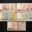 Brazil 1987 - 1988, 5 kpl. Monetary Reform 1981. - pikkukuva 1