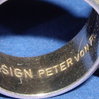 Peter von Post  SORMUS  hopeaa v.1971 - pikkukuva 4