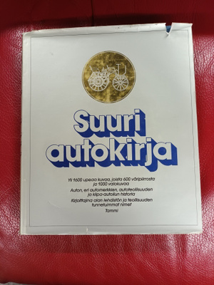 Suuri Autokirja . Yli 1600 kuvaa