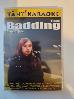 Tähtikaraoke, Rauli Badding Somerjoki - DVD