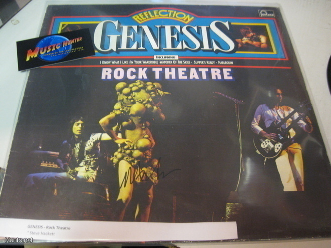 GENESIS - ROCK THEATRE LP STEVE HACKETTIN NIMMARILLA!