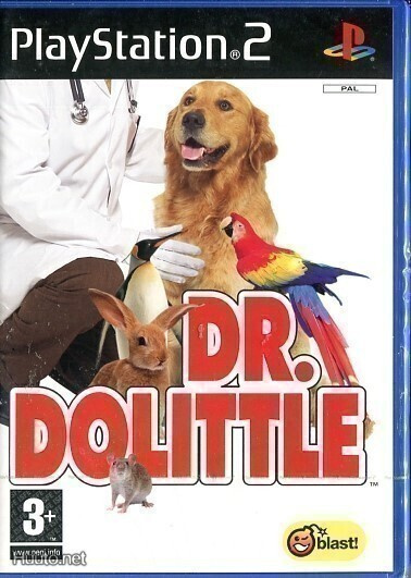 * Dr. Dolittle Eläintohtori PS2 PAL Sinetöity Lue Kuvaus