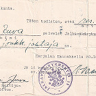 VÄNRIKKI J.JUVAN VARUSTELUOVUTUSMM. PARABELLUM 3.6.1940 - pikkukuva 1