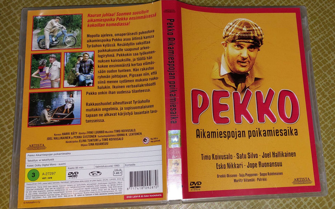 DVD: Pekko Aikamiespojan poikamiesaika (FI)