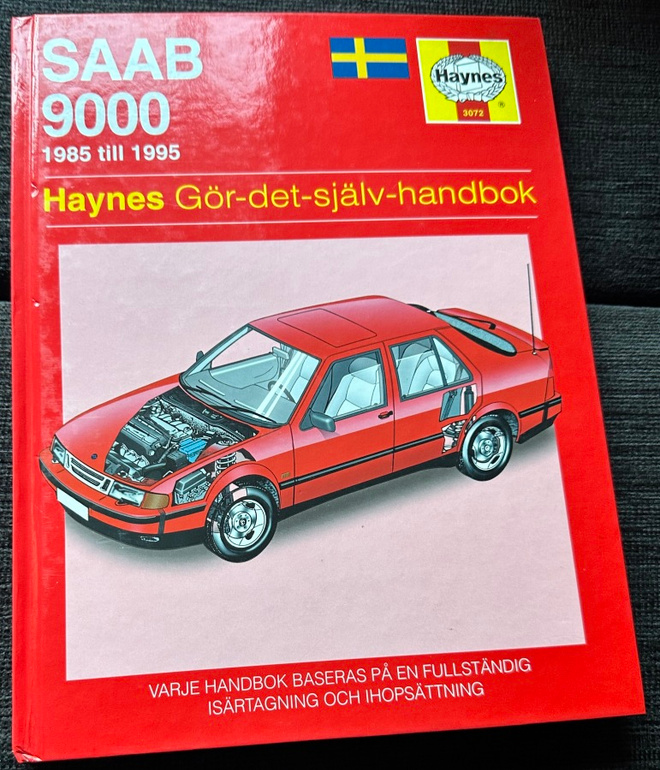 Haynes 3072 Saab 9000 1985 – 1995 ruotsinkileinen korjausopa