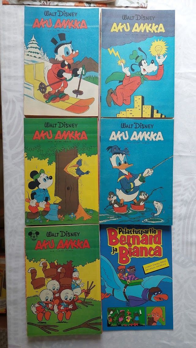 AKU ANKKA Vuosikirja 1978 eli lehdet 1-52 + tilaajalahja