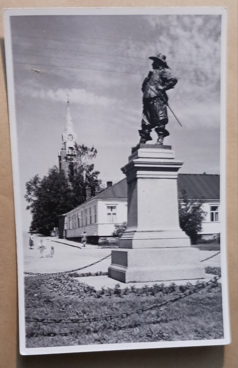 Raahe, Pietari Brahen patsas, kirkko, vkpk (A.A.), ei p.