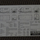 1981 Renault Trafic paku esite - KUIN UUSI - suom - pikkukuva 2