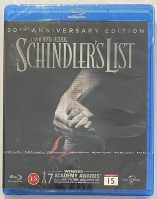 Schindler’s List - Blu-ray ( uusi )