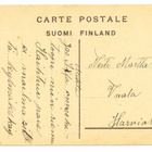 Kukkia, sirppi ja värssy - vanha Carte Postale - pikkukuva 2
