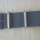 Nato 22mm harmaa - tikattu - pikkukuva 3