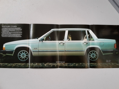 Volvo 760 -esite, 1982
