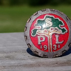 SPL 1931. Emalinen merkki. Halkaisija - 18 mm. - pikkukuva 4