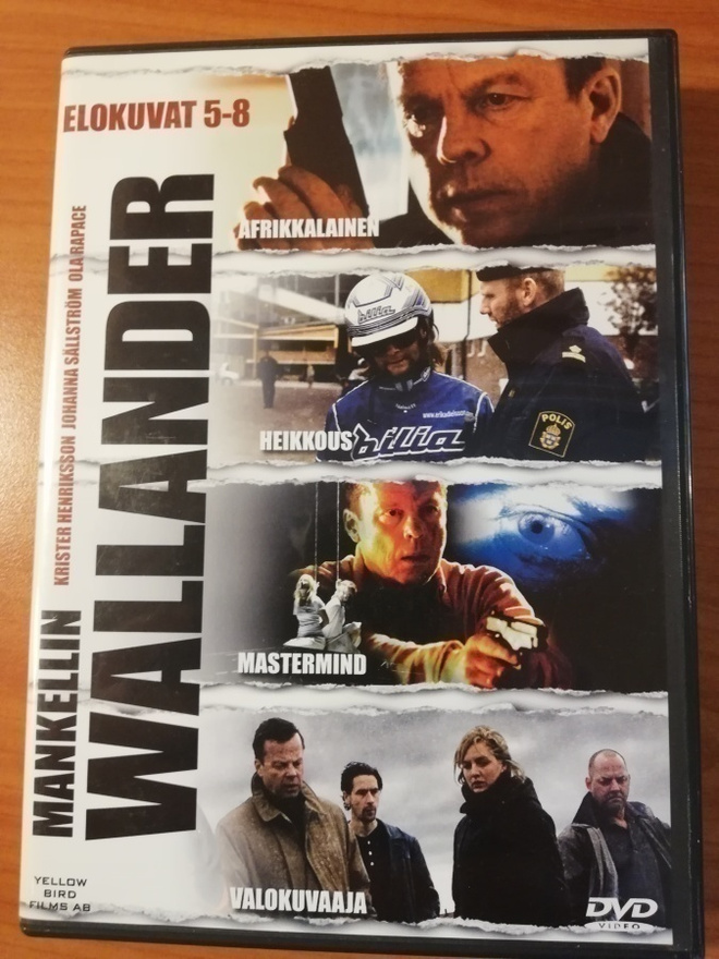 WALLANDER ELOKUVAT 5-8 box