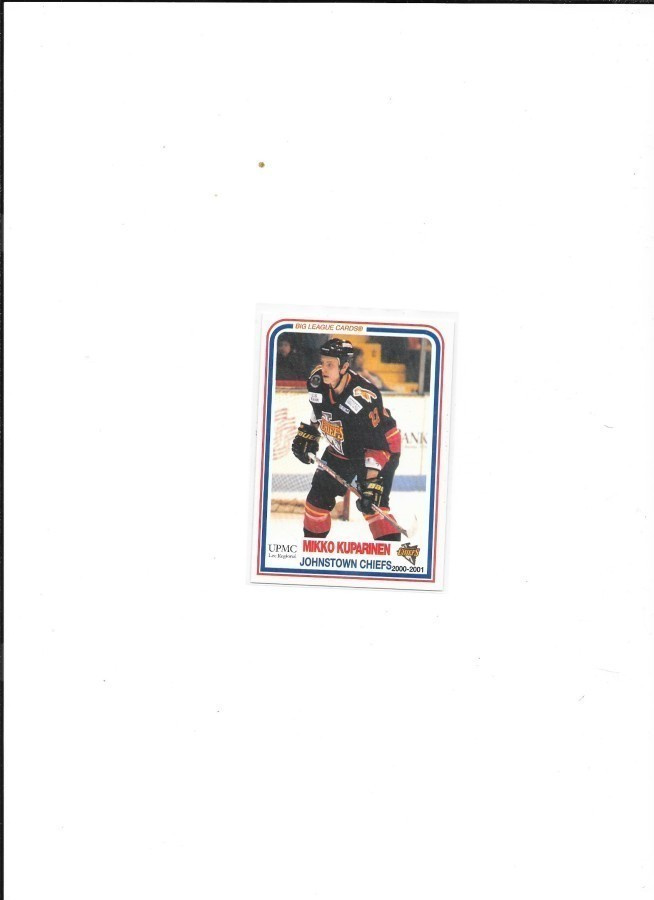 2000-01 Johnstown Chiefs #17 Mikko Kuparinen HPK