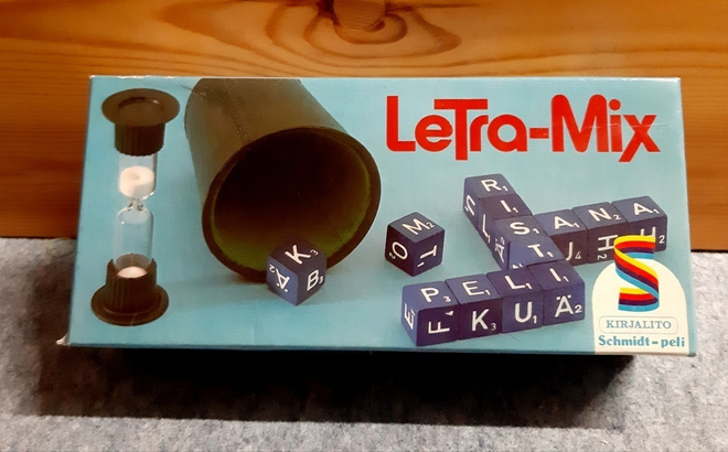 Letra Mix hienokuntoinen retropeli