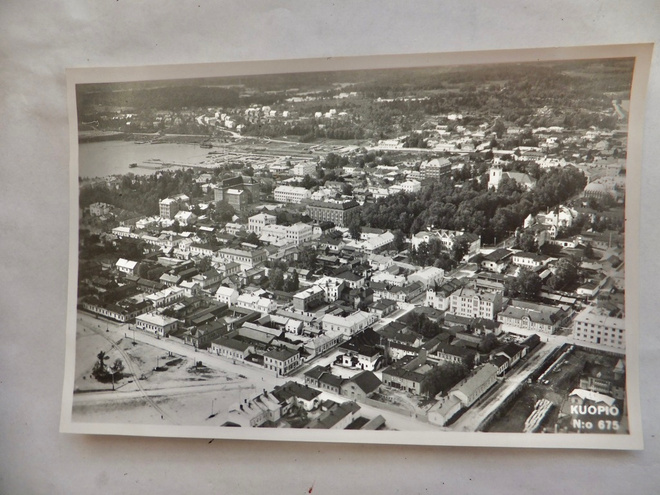 VANHA Postikortti Kuopio 1930-l Karhumäki