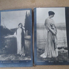 neljä vintage taidekorttia -  1900-luku alku - pikkukuva 3