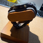 Aarni puinen rannekello (Swiss Movement, Ebony wood) - pikkukuva 3