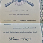 VANHA SA-Kunniakirja Ammunta 1933 Tuleva Sotalentäjä - pikkukuva 3