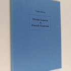 Vuokko Heikura : Private lessons in finnish grammar - pikkukuva 1