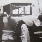 VANHA Valokuva Amerikan Suomalainen KOMEA Auto 1920 8,5x11cm - pikkukuva 1