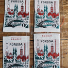 Forssa vintage kangasmerkki - pikkukuva 1