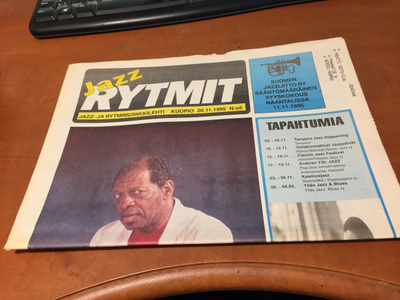 JAZZ RYTMIT LEHTI 5/1995 HYVÄ