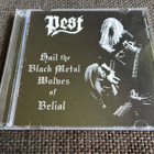 Pest ”Hail the Black Metal Wolves of Belial” CD - pikkukuva 1