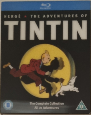 HERGÉ: THE ADVENTURES OF TINTIN -BOKSI BLU-RAY (5 DISC)