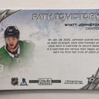 Wyatt Johnston 2025-26 OPC Platinum Path To Victory - pikkukuva 2