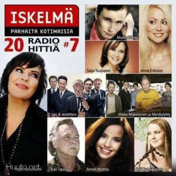 Iskelmä 7, 20 radiohittiä -kokoelmacd