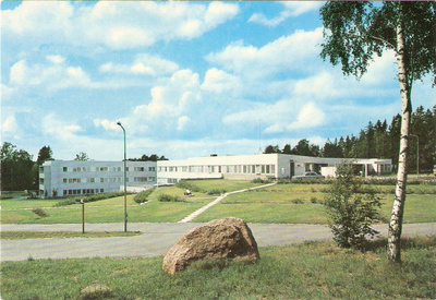Porvoo, Borgå : Aluesairaala. Kretssjukhus. Ei kulk.