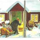 kortti ** Joulu maalla tai merellä - erilaisia taidekortteja - pikkukuva 4