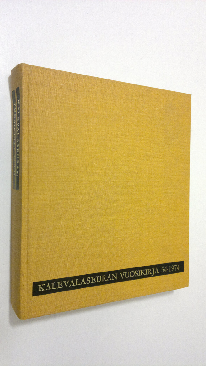 Sampo ei sanoja puutu - Matti kuusen juhlakirja : Kaleval...