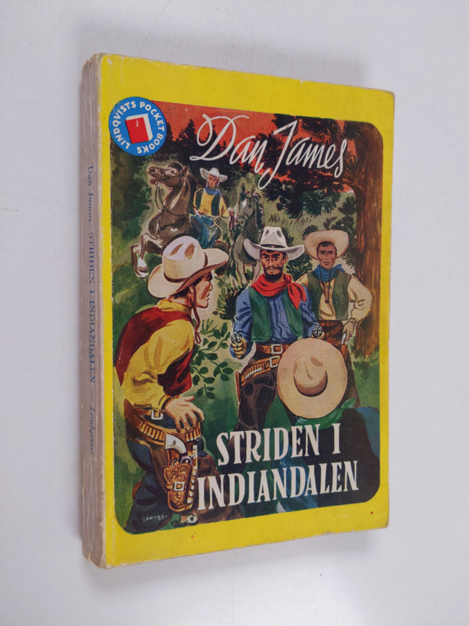Dan James : Striden i Indiandalen : roman från Vilda Västern