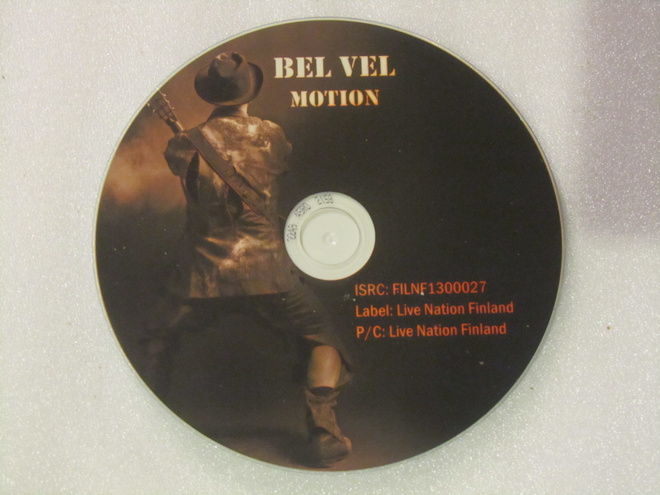 Bel Vel • Motion CDr-Single