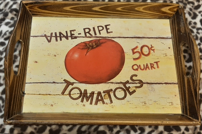 Kevyt tarjotin Vine-ripe tomatoes 50c uusvanha