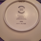 Arabia joululautanen 1990 Tove Slotte + alkuperäinen pakkaus - pikkukuva 3