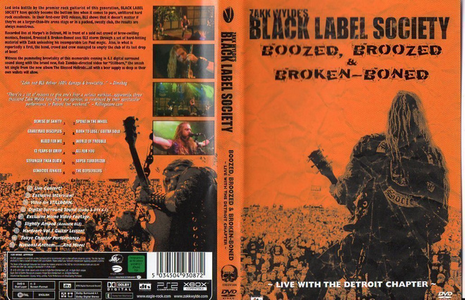 BLACK LABEL SOCIETY BOOZED, BROOZED & BROKEN-BONED	(36 951)