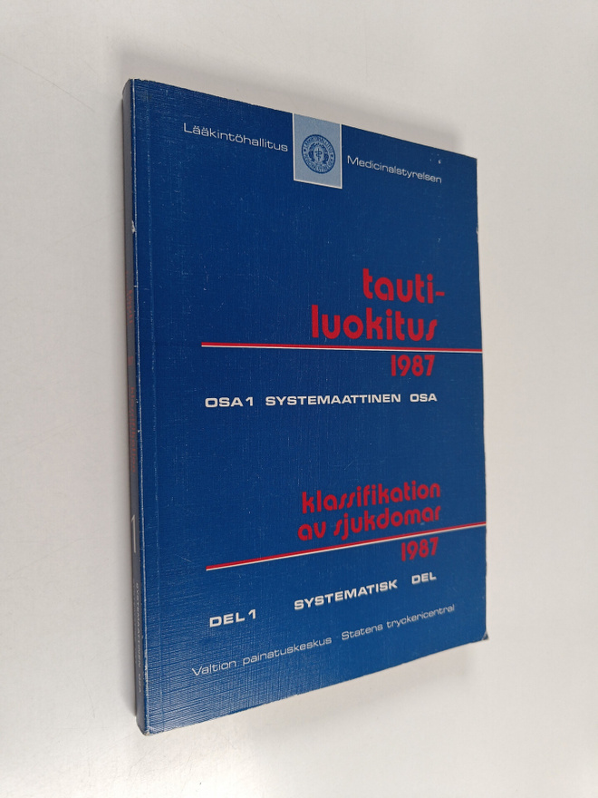 Tautiluokitus 1987 Osa 1