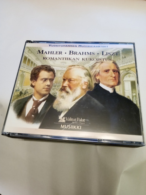3CD MAHLER, RAHMS, LISZT - Vuosituhannen Musiikkiaarteet