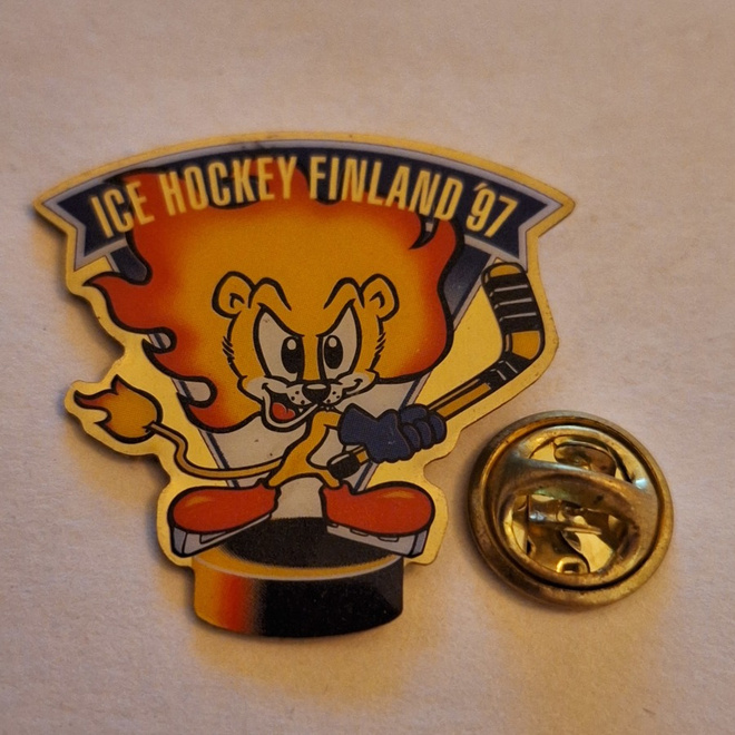 JÄÄKIEKON MM 1997 PINSSI