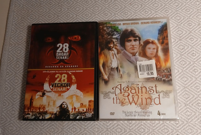 Dvd elokuvia ja sarjoja 10e / kpl