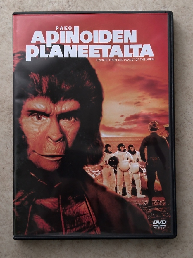 Pako apinoiden planeetalta (1971), DVD.